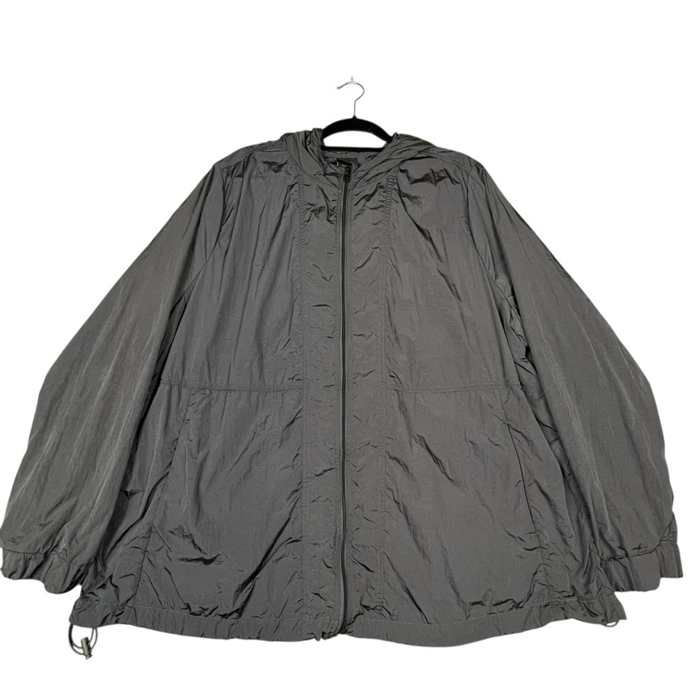 Torrid Happy Camper Satin Nylon Fanny Pack Active Jacket - Sz 3 (3X-22W/24W)